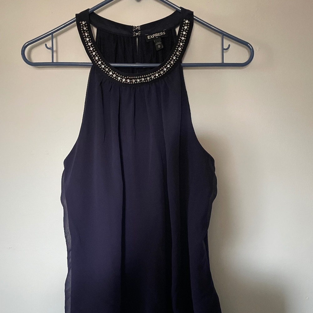 Express purple top medium